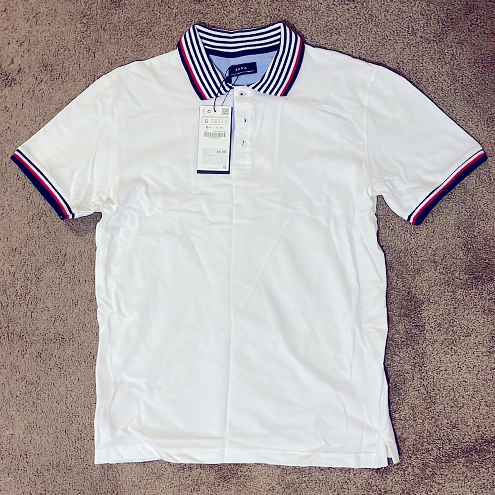 Zara Mens Polo Shirt